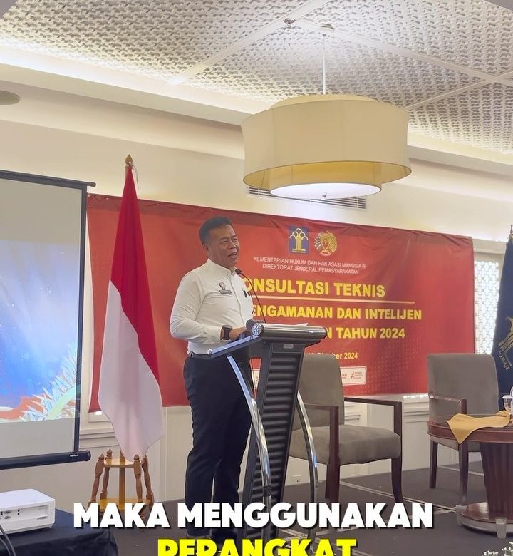 Kakanwil Kemenkumham Jabar Membuka Pelatihan Pengamanan dan Intelijen oleh Ditjenpas