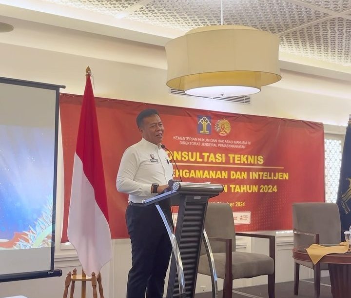 Kakanwil Kemenkumham Jabar Membuka Pelatihan Pengamanan dan Intelijen oleh Ditjenpas