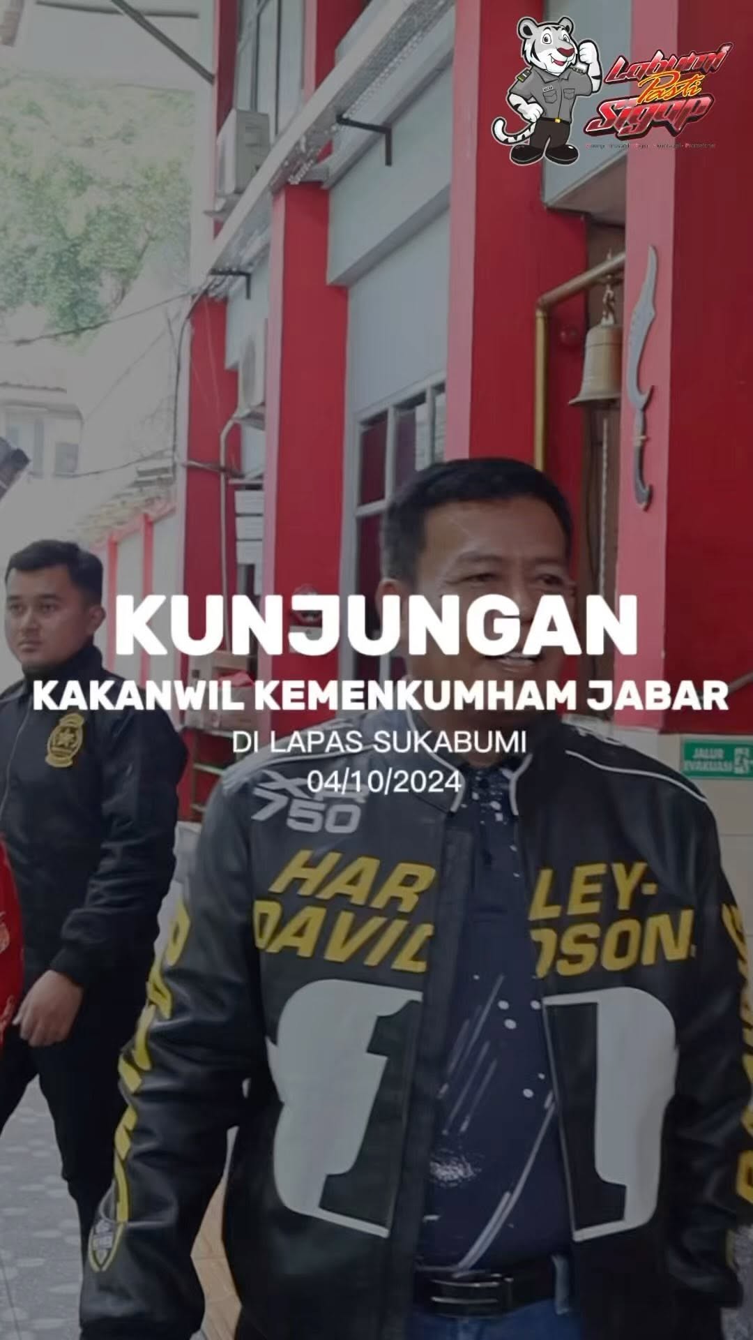 Kunjungan Kerja Kakanwil Kemenkumham Jabar ke Lapas Sukabumi: Perkuat Pembinaan dan Pengawasan